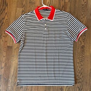 G/FORE Striped Polo- never worn